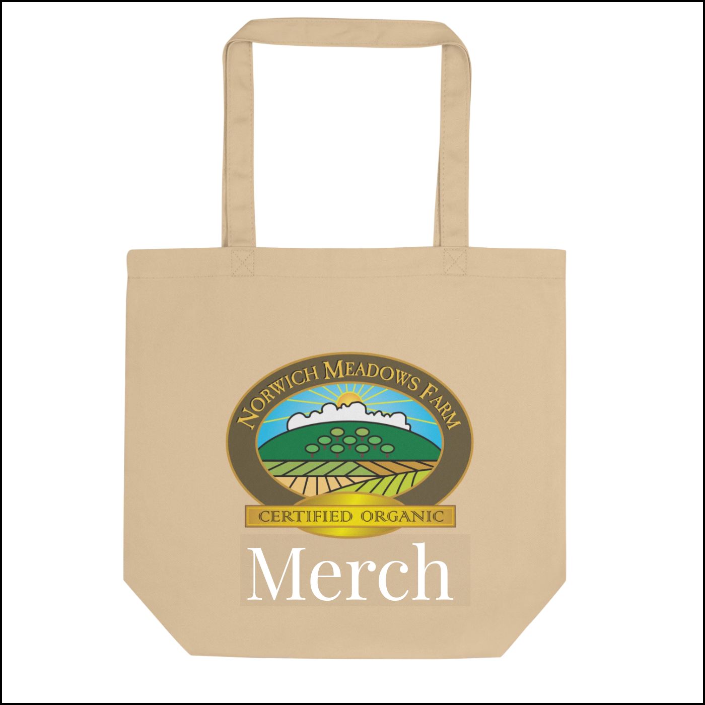Norwich Meadows Farm canvas tote bag