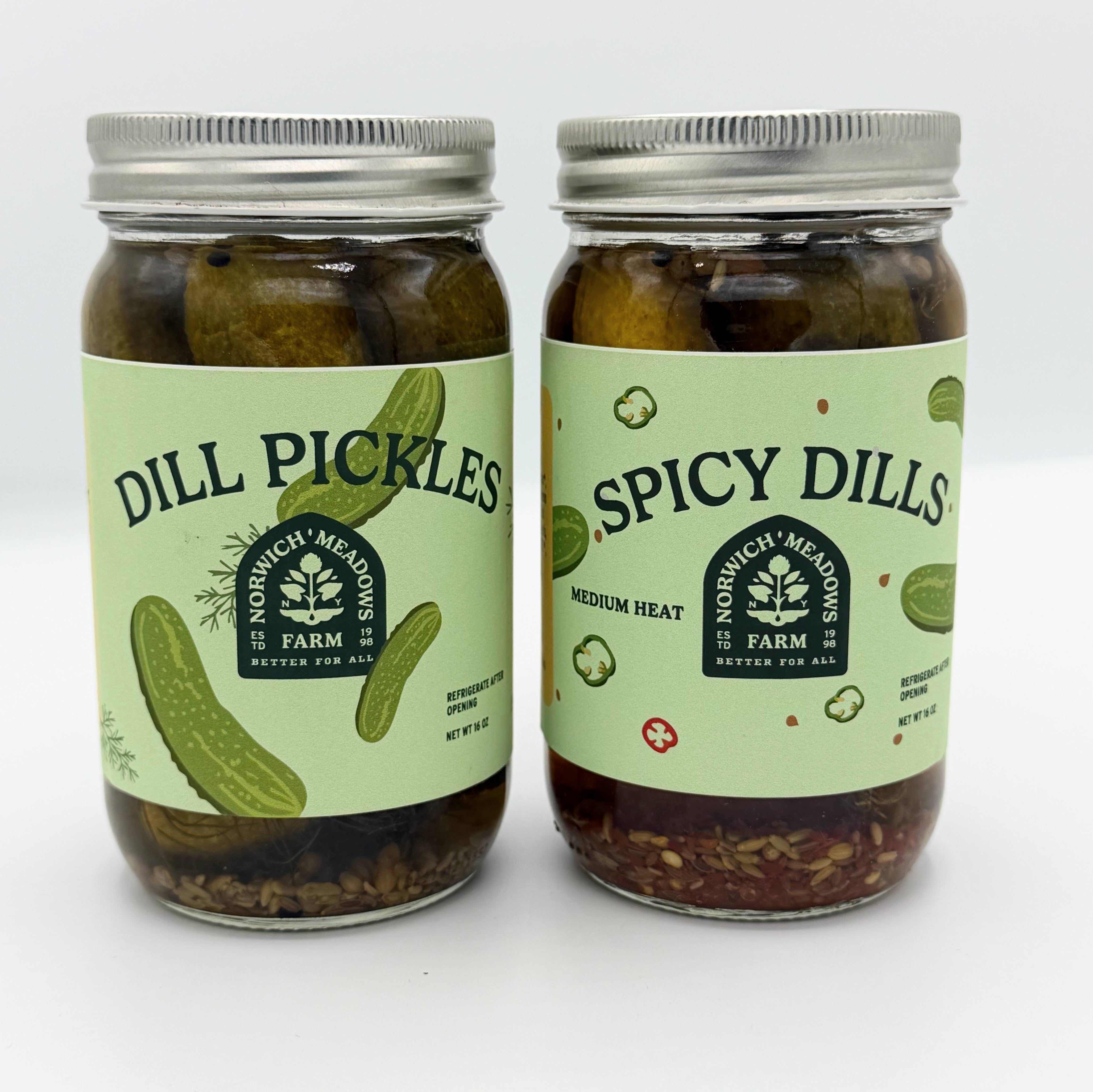Pickle Three-Pack – Spicy or Classic