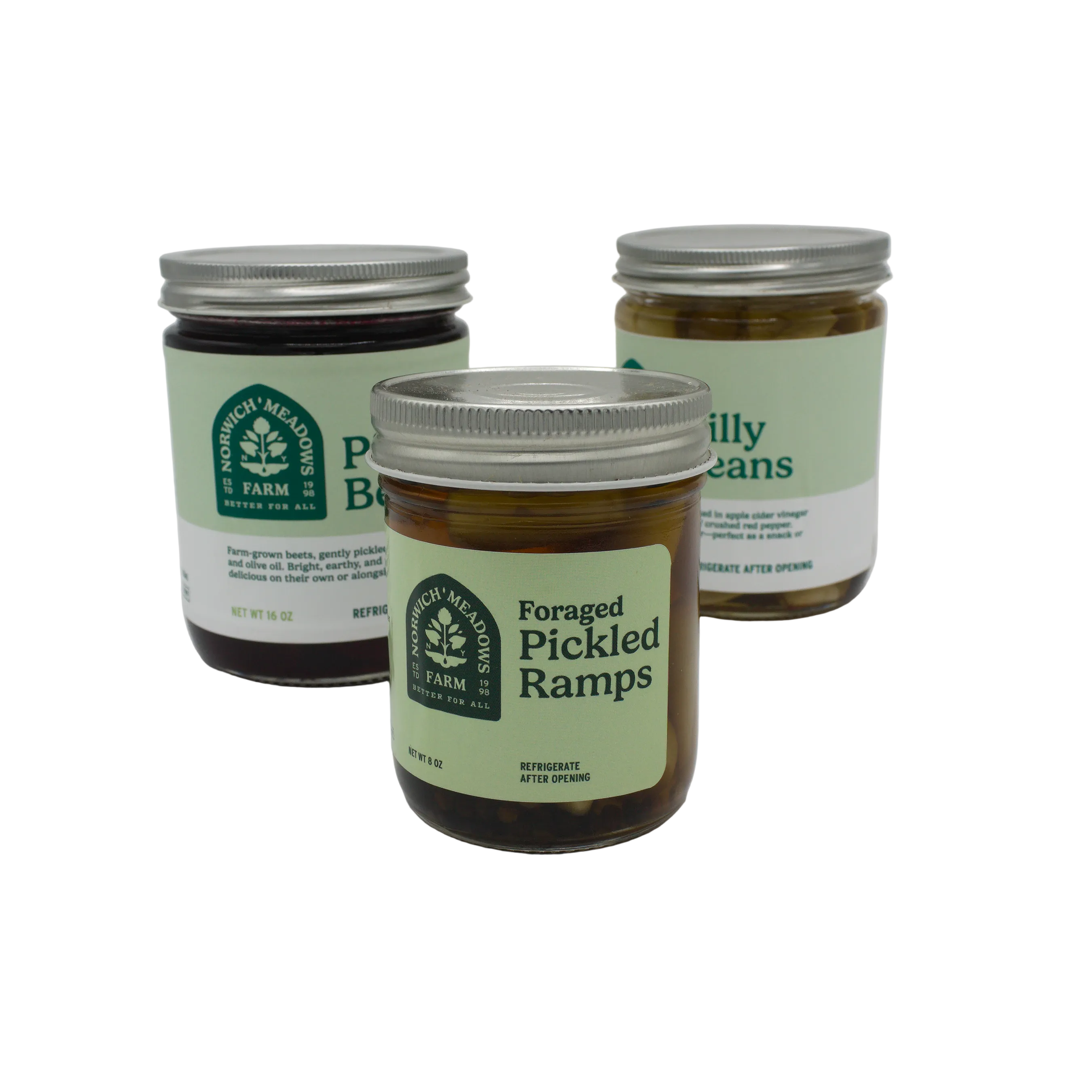 Pickled Veggie Trio – Mix & Match