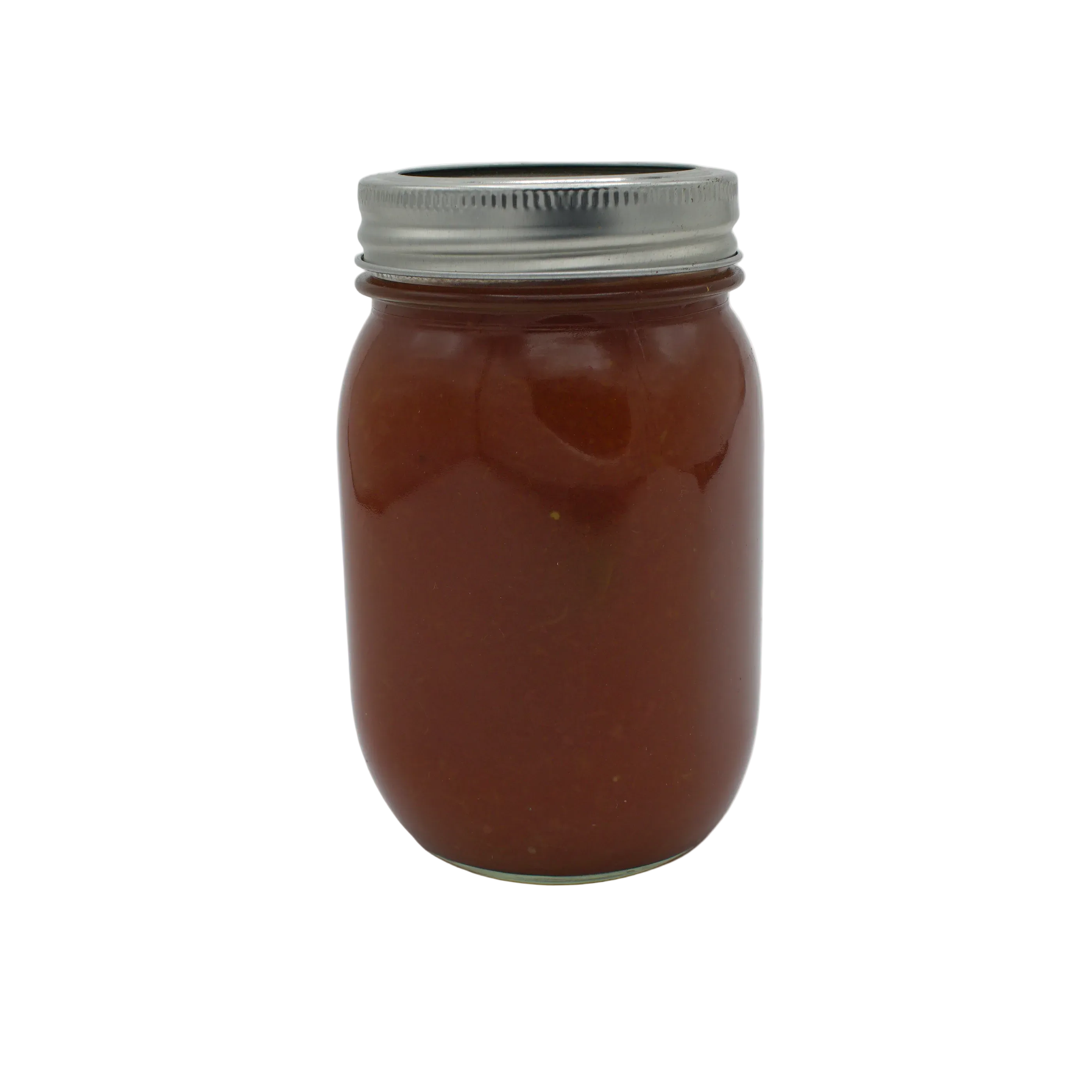Jar of strained tomato Passata