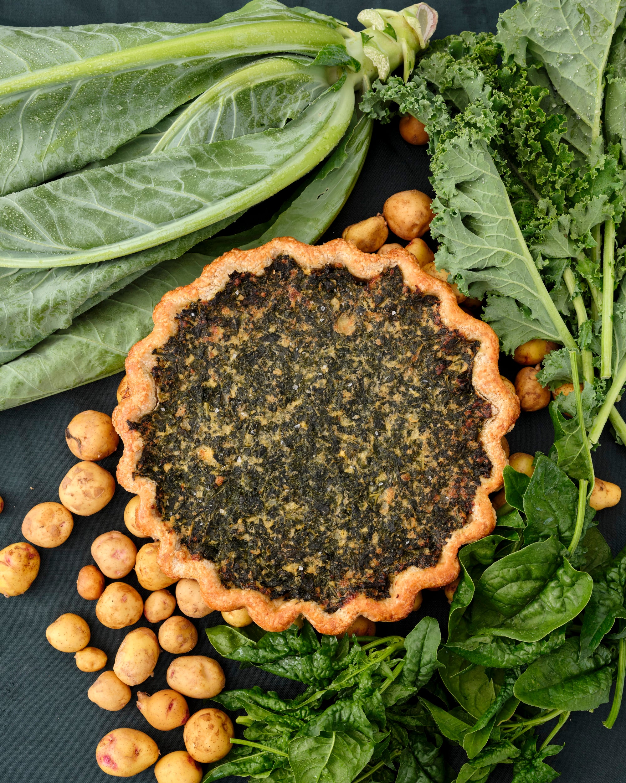 Pre-Order: Savory Greens Pie