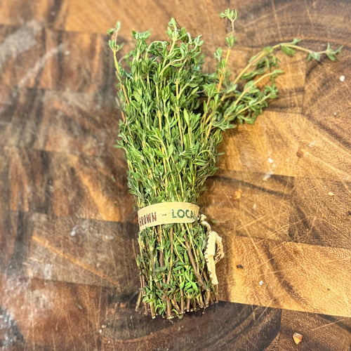 Thyme, grown at Norwich Meadows Farm.